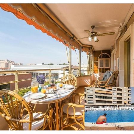 サンタ・ポラPlaya 500M Y Centro Pueblo 600M, Piscina, 4 Clim, 2 Parkingsアパートメント エクステリア 写真