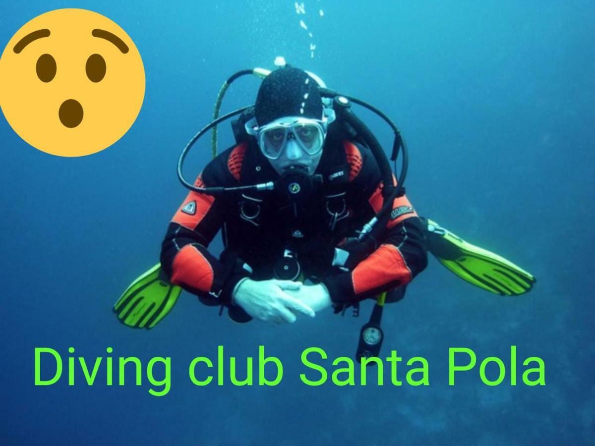 サンタ・ポラPlaya 500M Y Centro Pueblo 600M, Piscina, 4 Clim, 2 Parkingsアパートメント エクステリア 写真