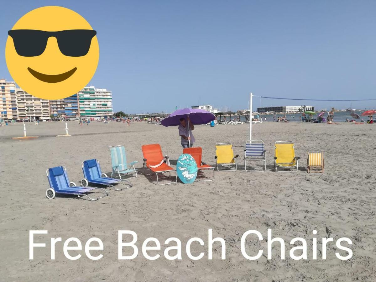 サンタ・ポラPlaya 500M Y Centro Pueblo 600M, Piscina, 4 Clim, 2 Parkingsアパートメント エクステリア 写真