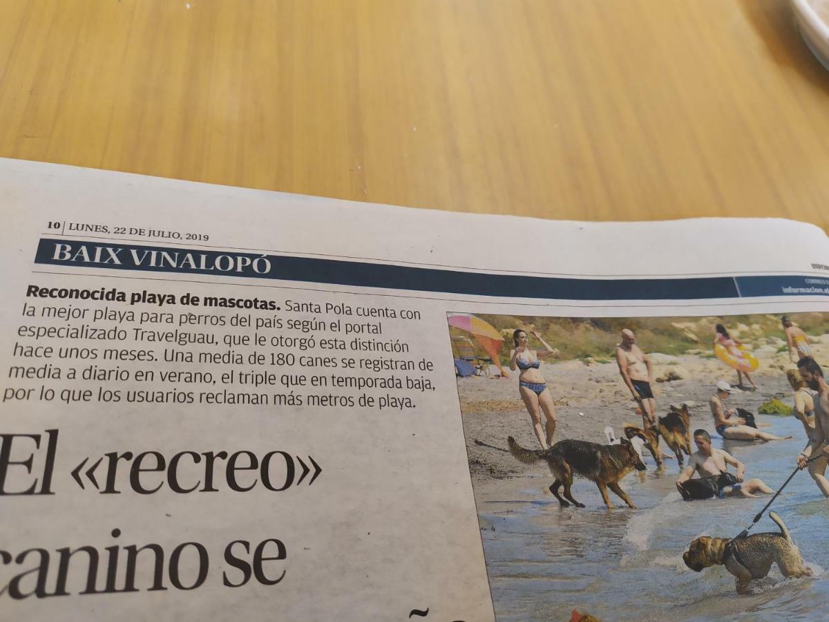サンタ・ポラPlaya 500M Y Centro Pueblo 600M, Piscina, 4 Clim, 2 Parkingsアパートメント エクステリア 写真